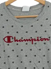 Vorschaubild 2 von Damen T-Shirt Grau 38/M Sportlich Allover-Logo-Print