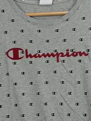 Vorschaubild 3 von Damen T-Shirt Grau 38/M Sportlich Allover-Logo-Print