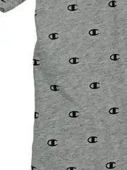 Vorschaubild 6 von Damen T-Shirt Grau 38/M Sportlich Allover-Logo-Print