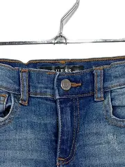 Vorschaubild 4 von Kinder Jeans Skinny Fit Gr. 74 Blau mit Flicken Denim