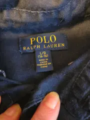 Vorschaubild 3 von Leinenhemd Kinder Jungen Gr. 158 Blau L/G 14-16