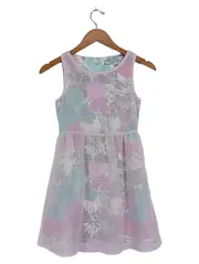 Vorschaubild 1 von Kinder Freizeitkleid Gr. 128 Mehrfarbig Blumenmuster