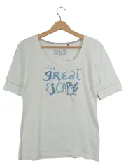 Vorschaubild 1 von Damen T-Shirt The Great Escape Gr. M weiß Baumwolle Casual