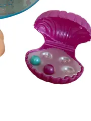 Vorschaubild 3 von Meerjungfrauen Spielset mit Muschel & Perlen Spielfiguren-Set Mehrfarbig