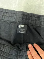 Vorschaubild 6 von Damen Jogginghose Schwarz Swoosh Logo Gr. 3XL/56 Baumwolle