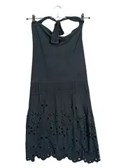 Vorschaubild 1 von Damen Sommerkleid Gr. 38 M Schwarz Cut-Outs Feminin