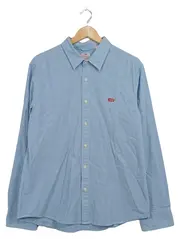 Vorschaubild 1 von Herren Freizeithemd Battery Shirt Slim Gr. L Blau Langarm