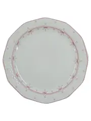 Vorschaubild 1 von Kuchenteller Weiß Porzellan 25 cm Klassisch Florales Muster