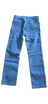 Vorschaubild 2 von Damen Jeans Hose Regular Fit Gr. 36 Blau Casual