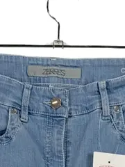 Vorschaubild 3 von Damen Jeans Hose Regular Fit Gr. 36 Blau Casual