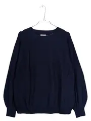 Vorschaubild 1 von Herren Pullover Gr. 42 Blau Casual Oversized Strickpullover