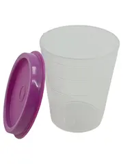 Vorschaubild 2 von Messbecher mit Deckel 250ml Kunststoff Transparent Lila