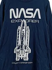 Vorschaubild 3 von Langarmshirt NASA Explorer Space Shuttle Kinder Gr. 146-152 Blau