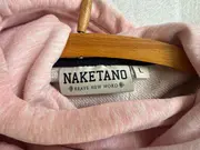 Vorschaubild 5 von Damen Hoodie Kapuzenpullover Rosa Palmen Gr. L