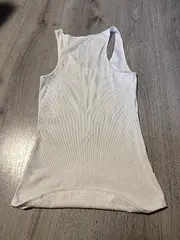 Vorschaubild 7 von Damen Tank Top Love Story Print Strass Weiß Gr. S