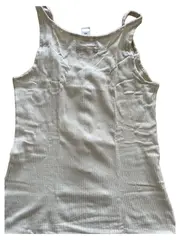 Vorschaubild 3 von Damen Top Trägertop Rippstrick Knopfleiste Beige Gr. XS