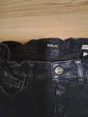 Vorschaubild 3 von Jeans Mädchen Slim Fit Gr. 128 Blau Stretch Denim