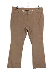 Vorschaubild 1 von Cordhose Damen Gr. 50 Beige Bootcut
