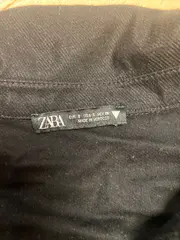 Vorschaubild 4 von Damen Langarm Top Viskose Raffung Schnürung Schwarz Gr. 36 S