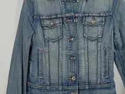 Vorschaubild 4 von Jeansjacke Damen Gr. S Blau Denim Jacke Baumwolle Casual