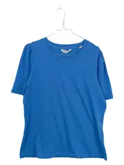 Vorschaubild 1 von Essentials Damen T-Shirt Gr. 40/42 Blau Punkte Kurzarm