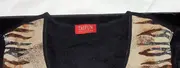 Vorschaubild 4 von TAIFUN Damen T-Shirt Tigerprint Netzärmel Gr. 40/L Beige Schwarz