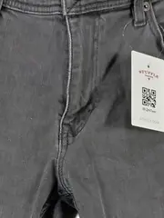 Vorschaubild 4 von Herren Jeans Regular Fit Grau W32/L30 Baumwolle Casual