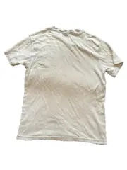 Vorschaubild 2 von Herren T-Shirt Gr. L Beige Logo-Print Baumwolle Casual