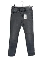 Vorschaubild 1 von Damen Jeans Slim Fit Grau W28/L30 Stretch Denim