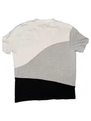 Vorschaubild 2 von Herren T-Shirt Colorblock Mehrfarbig Gr. XL Modern Baumwolle