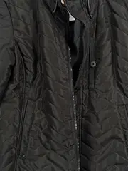 Vorschaubild 2 von Damen Steppjacke Schwarz Gr. L 42 Übergangsjacke Quilted