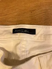 Vorschaubild 3 von Damen Jeans Straight Leg Weiß Gr. 42 W33 Baumwolle