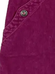 Vorschaubild 3 von Mini Mädchen Cordkleid Gr. 104/110 Lila Trägerkleid Baumwolle
