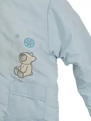 Vorschaubild 3 von Baby Butt Winterjacke Gr. 80 Hellblau Eisbär Motiv Kapuze Kinder