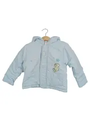 Vorschaubild 2 von Baby Butt Winterjacke Gr. 80 Hellblau Eisbär Motiv Kapuze Kinder