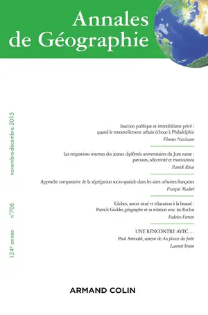 ARMAND COLIN Zeitschrift