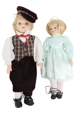 MARKENLOS Künstlerpuppe