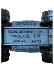 Vorschaubild 2 von VW Käfer Beetle 4x4 Offroad Modellauto Braun Spielzeugauto