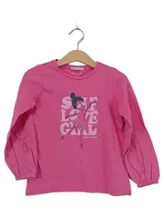 Vorschaubild 1 von Mädchen Langarmshirt Ballerina Pink Gr. 104/110 Bio-Baumwolle