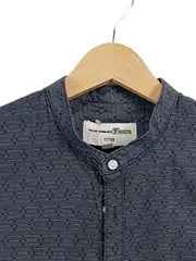 Vorschaubild 3 von Denim Herren Hemd Stehkragen Fitted Blau Gestreift Gr. S