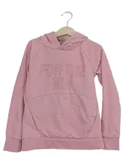 Vorschaubild 1 von Kinder Kapuzenpullover Rosa Gr. 122 Hoodie Casual Schriftzug