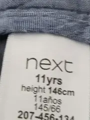 Vorschaubild 4 von Chino Stoffhose Jungen Gr. 146 Grau Slim Fit Baumwolle