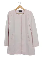 Vorschaubild 1 von Damen Übergangsmantel Gr. 40/L Rosa Modern Strukturmuster