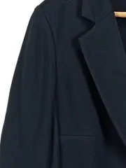 Vorschaubild 4 von BENETTON Damen Blazer Sakko Schwarz Business Gr. 46 Viskose