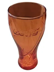 Vorschaubild 1 von Glas Orange Logo Fan Becher Trinkglas 16cm