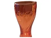 Vorschaubild 2 von Glas Orange Logo Fan Becher Trinkglas 16cm