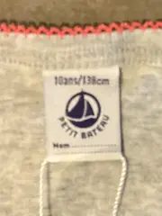 Vorschaubild 5 von Langarmshirt Kinder Mädchen Gr. 140 Grau Baumwolle