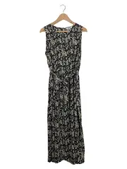 Vorschaubild 1 von Damen Abendkleid Gr. E Elegant Mehrfarbig Viskose Maxikleid