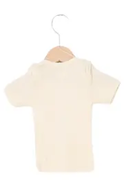 Vorschaubild 2 von Baby Body Kurzarm Beige Gr. 62/68 Baumwolle