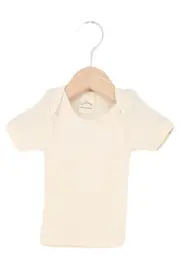 Vorschaubild 1 von Baby Body Kurzarm Beige Gr. 62/68 Baumwolle
